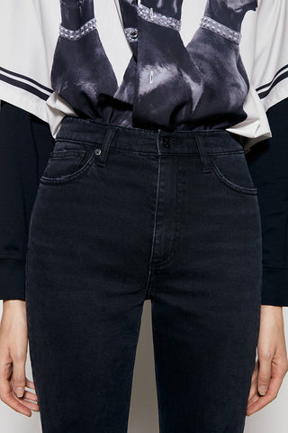 Activity Grrrl High Rise Kick Crop Jeans HJ017 - Glamourous Grace
