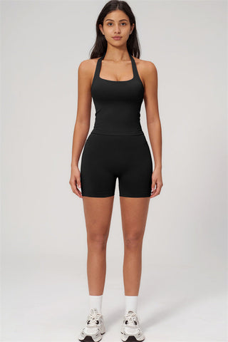 The Empower Halter Crop Top