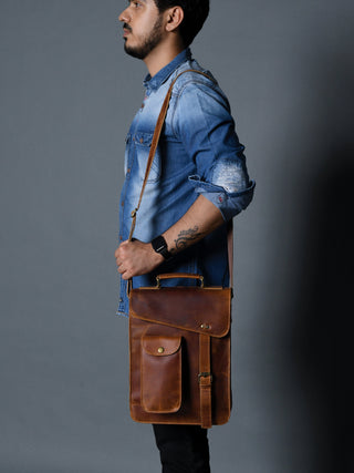 Vintage Explorer Shoulder Crossbody Bag - Glamourous Grace
