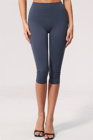 The Twirl Open Back Sports Bra Capri Leggings 2-Piece Set