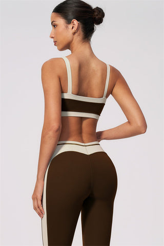 The Sandstone Sports Bra Capri Leggings 2-Piece Set
