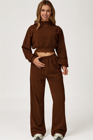 The Axis Crop Hoodie