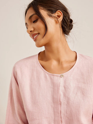 Linen Long-Sleeved Top SITKA - Glamourous Grace