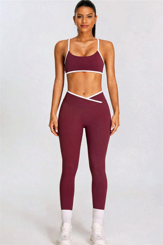 The Dwell Sports Bra Leggings 2-Piece Set