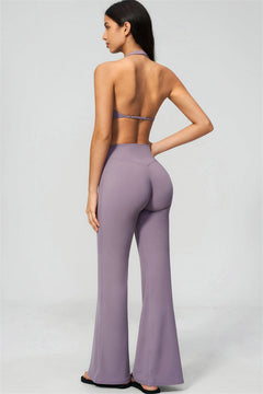 The Lox Sports Bra Flared Leggings 2-Piece Set