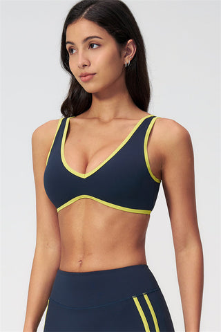 The Evoke Sports Bra Straight Leg Pants 2-Piece Set