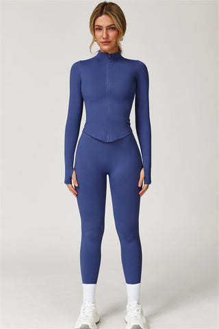 The Delight Jacket Sports Bra Leggings 3-Piece Set