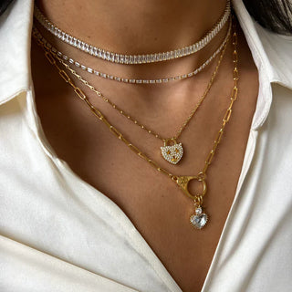 Glamorous Rhinestone Choker