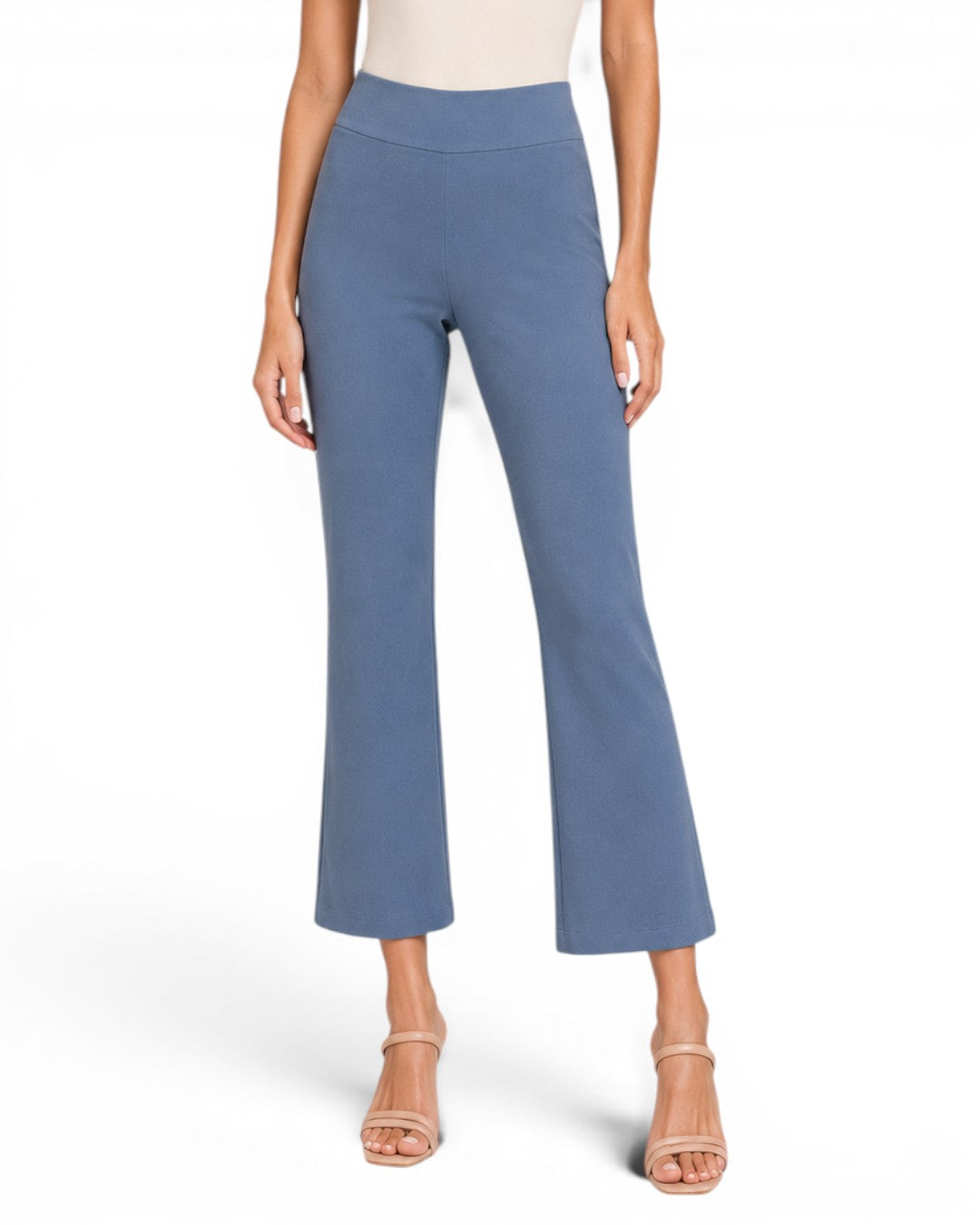 Krazy Larry P600 Pull on Wide Ankle Pant - Indigo