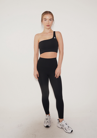 I Am Wise Tie up Bra in Black