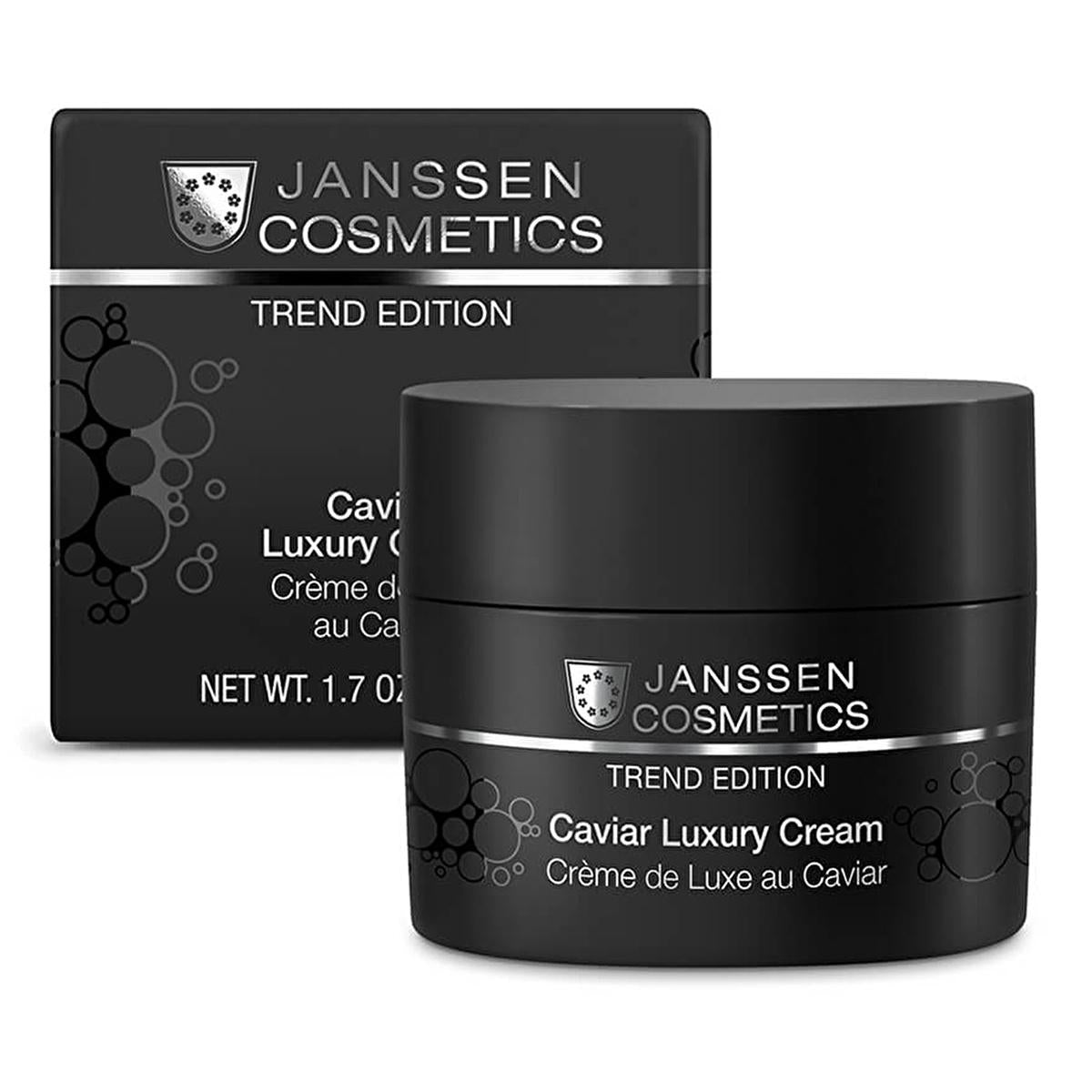 Janssen Cosmetics Luxury Anti-Aging Cream with Black Caviar Extract - Premium Skincare for Youthful Radiance - Glamourous Grace