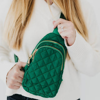 Pinelope Puffer Sling Bag