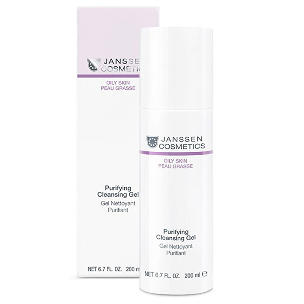 Janssen Cosmetics Purifying Cleansing Gel for Oily Skin - Gentle, Anti-Acne, 200ml - Glamourous Grace