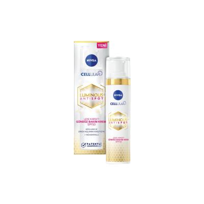 Nivea Luminous630 Anti-Spot Day Cream SPF50: Fade Dark Spots, Brighten Skin & Protect from Sun - Hyperpigmentation Treatment, 1.35 fl oz - Glamourous Grace
