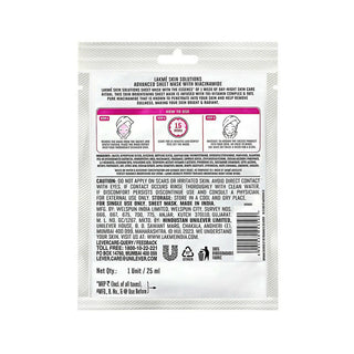 Lakme Skin Solutions Brightening Sheet Mask