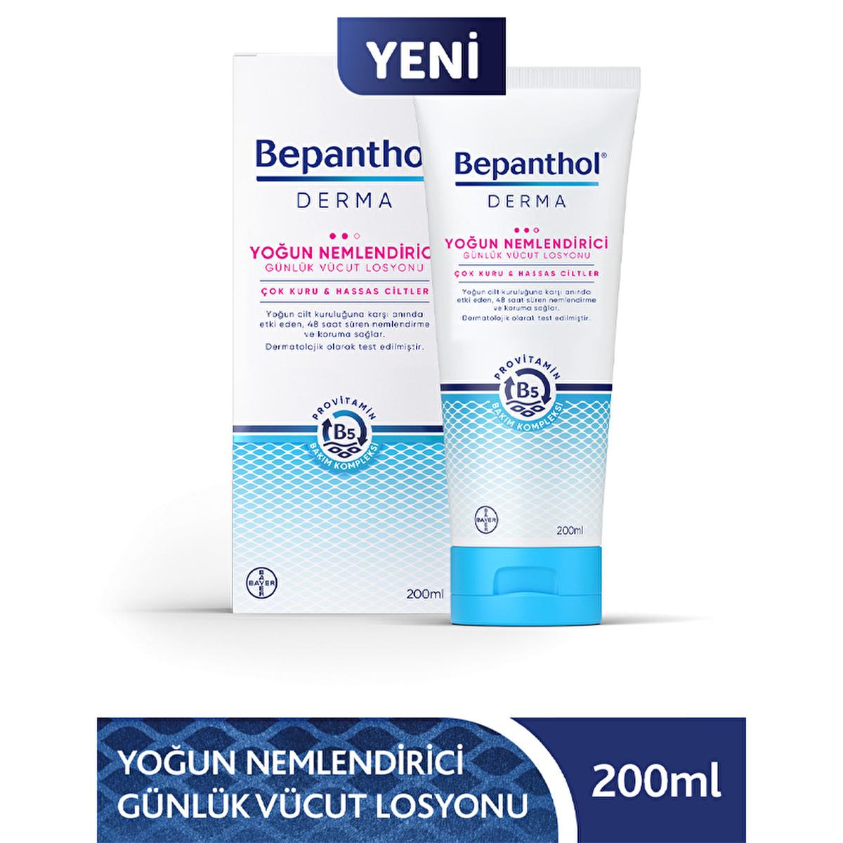Bepanthol Derma Intense Moisturizing Body Lotion: Ultimate Hydration for Very Dry, Sensitive Skin - Soothing Relief & Daily Care - Glamourous Grace