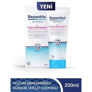 Bepanthol Derma Intense Moisturizing Body Lotion: Ultimate Hydration for Very Dry, Sensitive Skin - Soothing Relief & Daily Care - Glamourous Grace