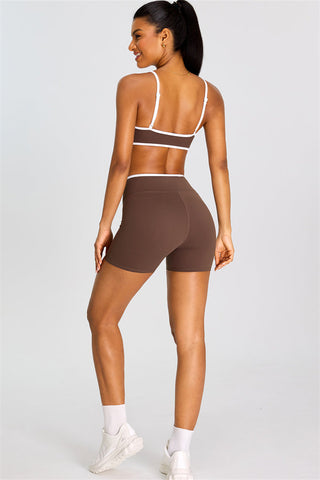 The Dwell Sports Bra Shorts 2-Piece Set