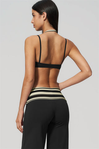 The Enliven Sports Bra Straight Leg Pants 2-Piece Set