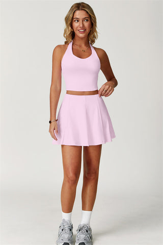 The Boost Halter Crop Top