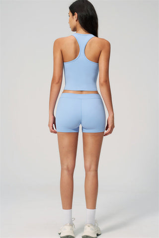 The Revive Crop Top Shorts 2-Piece Set
