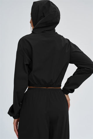 The Svelte UV protection Crop Hoodie