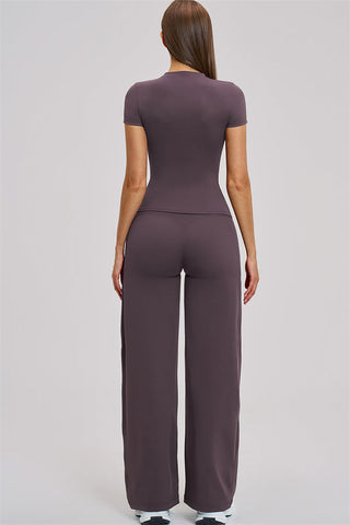 The Dynamic T-shirt Straight Leg Pants 2-Piece Set