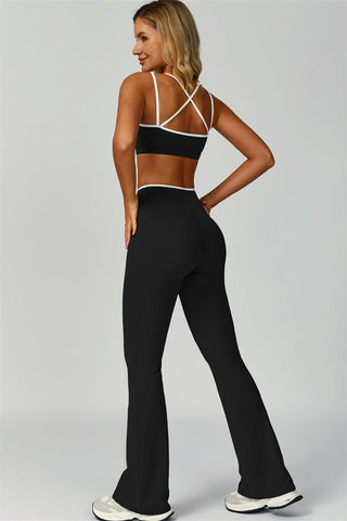 The Quest Sports Bra Flared Leggings 2-Piece Set