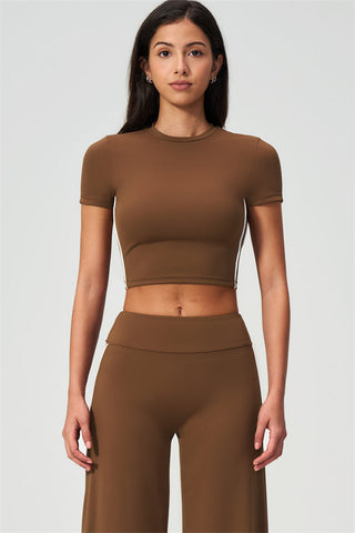 The Breathe T-shirt Straight Leg Pants 2-Piece Set