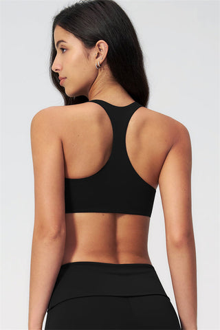 The Evoke Racerback Sports Bra Shorts 2-Piece Set