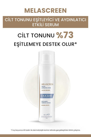 Ducray Melascreen Serum - Brightening & Skin Toning Serum for Hyperpigmentation (40ml)