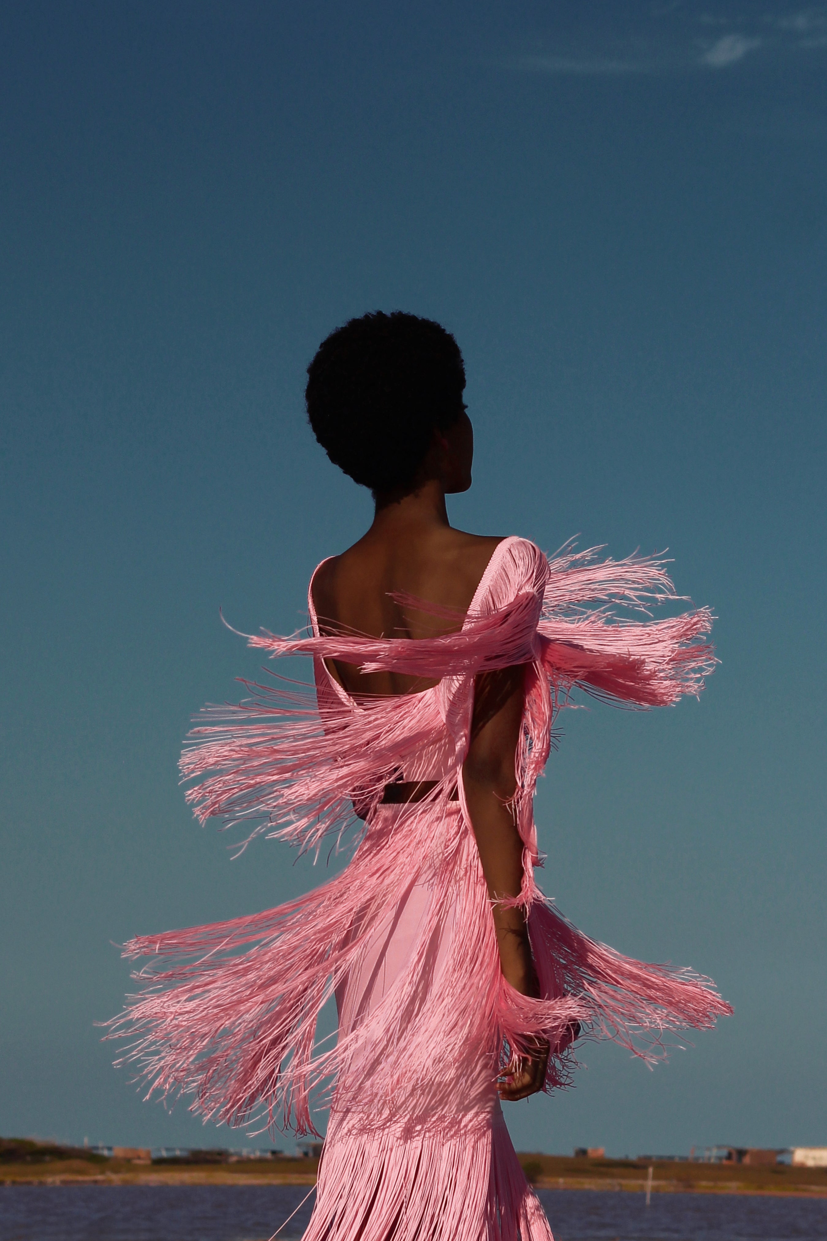 DELTA TOP IN PALE PINK - Glamourous Grace