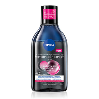 Nivea Waterproof Micellar Cleansing Water 400ml - Oil-Free Formula - Glamourous Grace