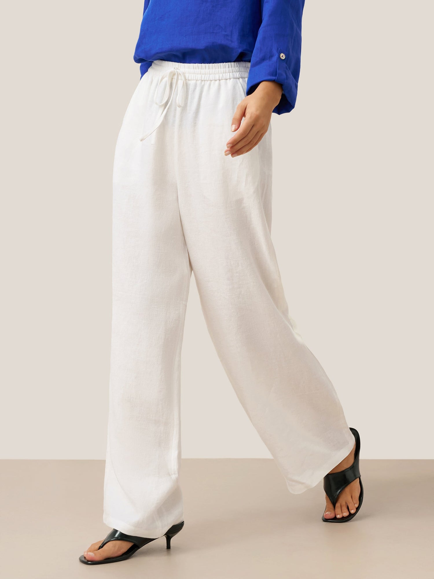 100% Linen Classic Pants LYON - Glamourous Grace