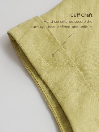100% Linen Pleated Crew Neck Maxi Dress with Detachable Tie Straps MIRA - Glamourous Grace