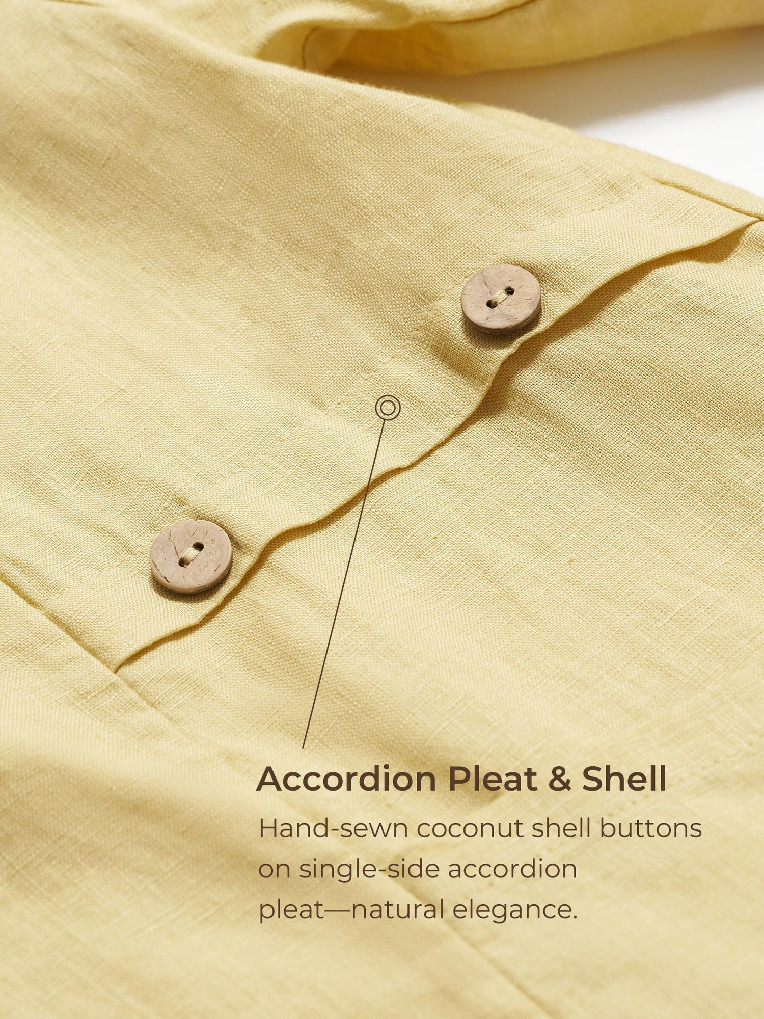 100% Linen Asymmetric Hem Long Top ISLA - Glamourous Grace