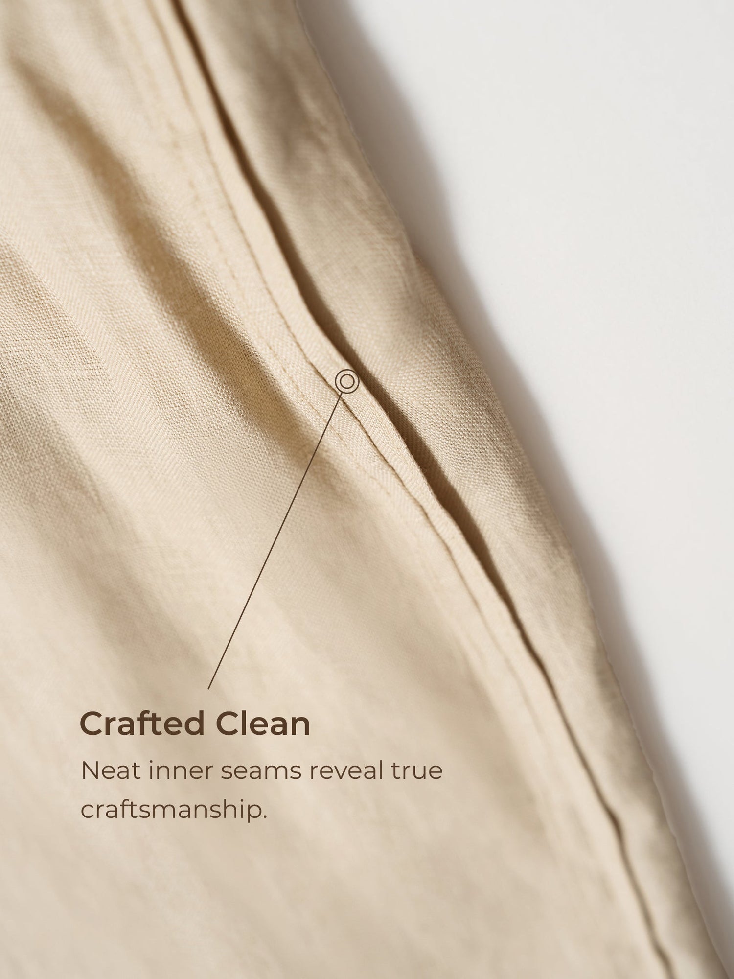 100% Linen Button Front V-Neck Midi Dress NOA - Glamourous Grace