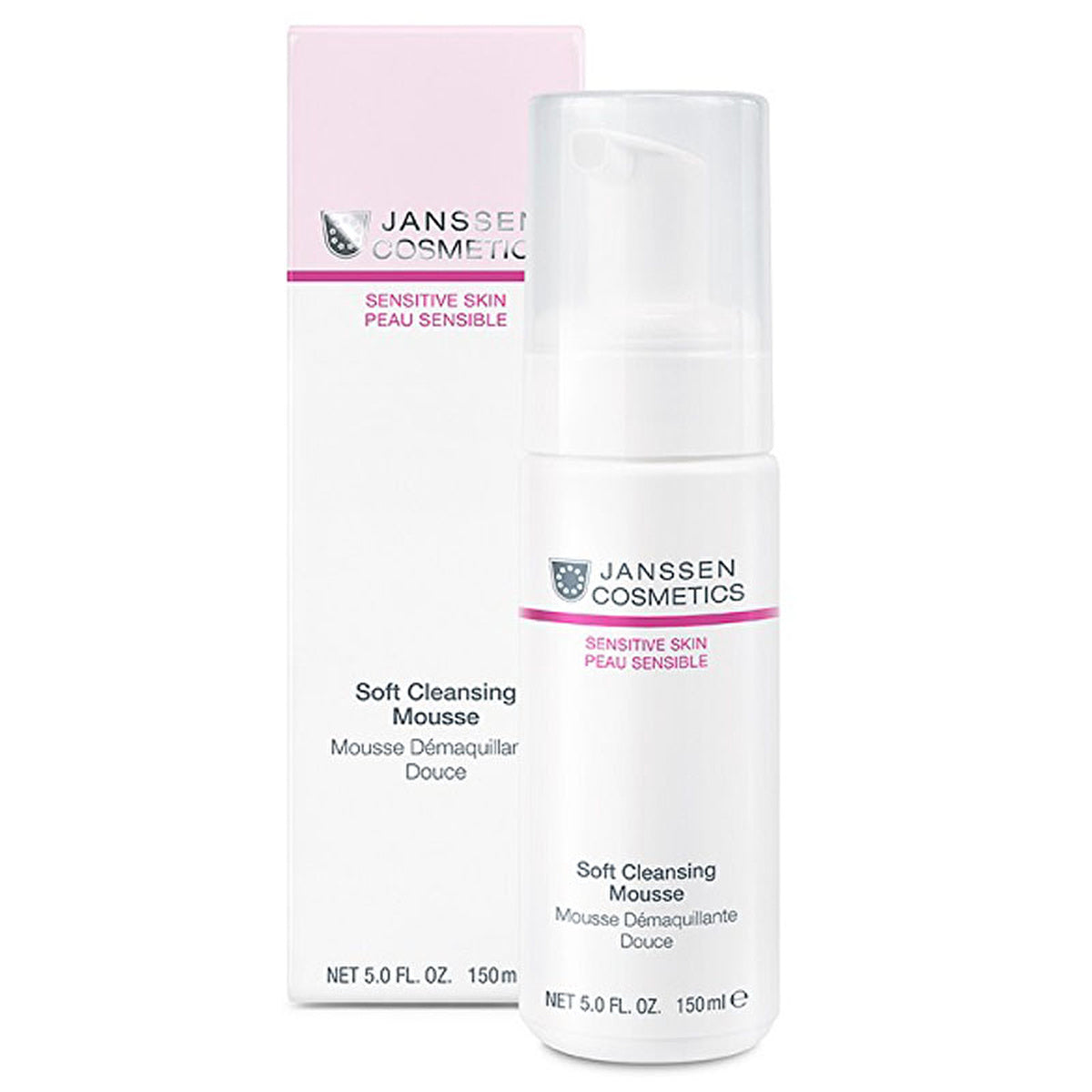 Janssen Cosmetics Daily Sensitive Skin Cleansing Mousse 150ml | Gentle Formula - Glamourous Grace