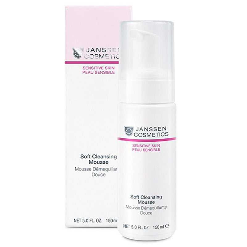 Janssen Cosmetics Daily Sensitive Skin Cleansing Mousse 150ml | Gentle Formula - Glamourous Grace