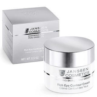Janssen Cosmetics Eye Contour Cream 15ml - Anti-Aging Formula | Rich Hydration - Glamourous Grace
