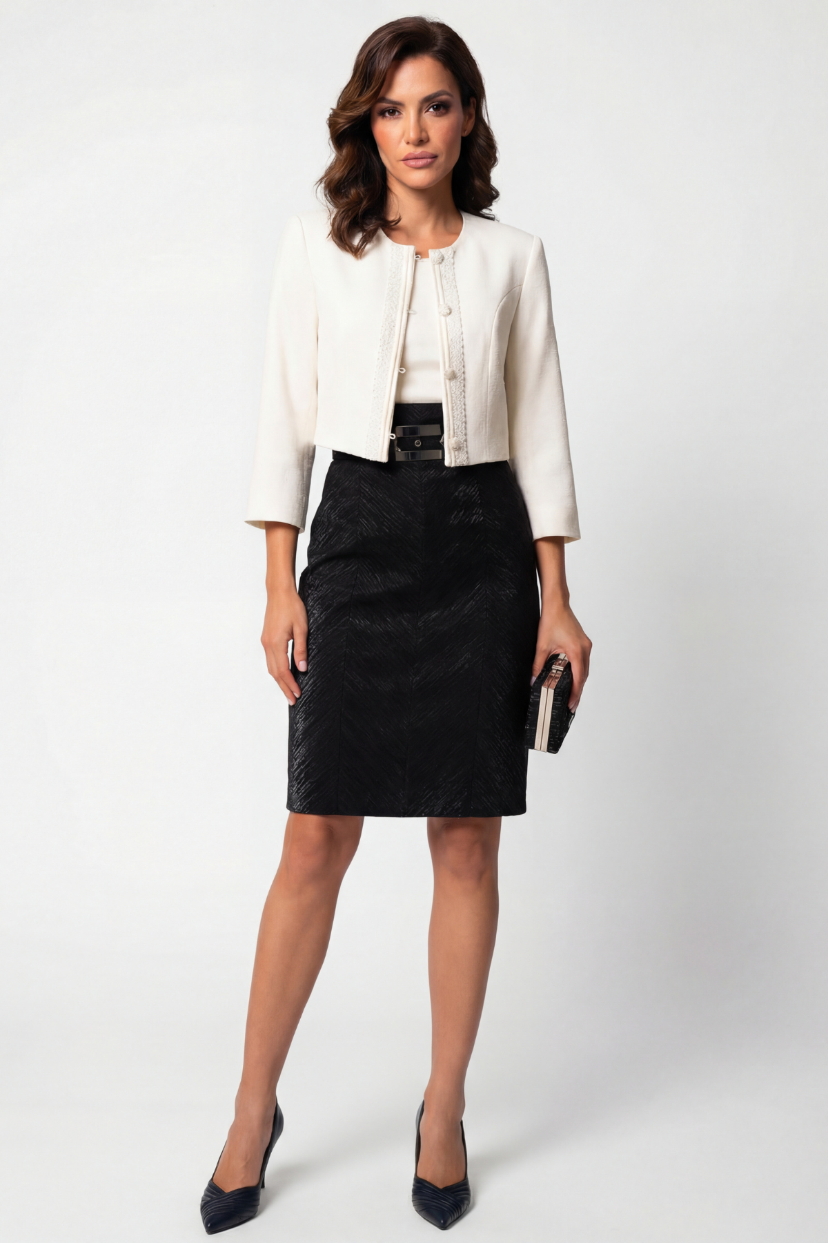 White Tailored Blazer, Lola