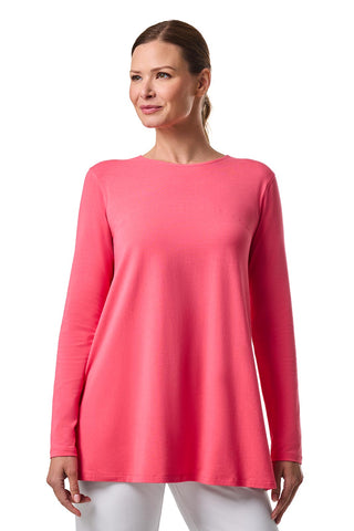 Women's Daybreak Swing Long Sleeve T-Shirt | Sunkist Coral
