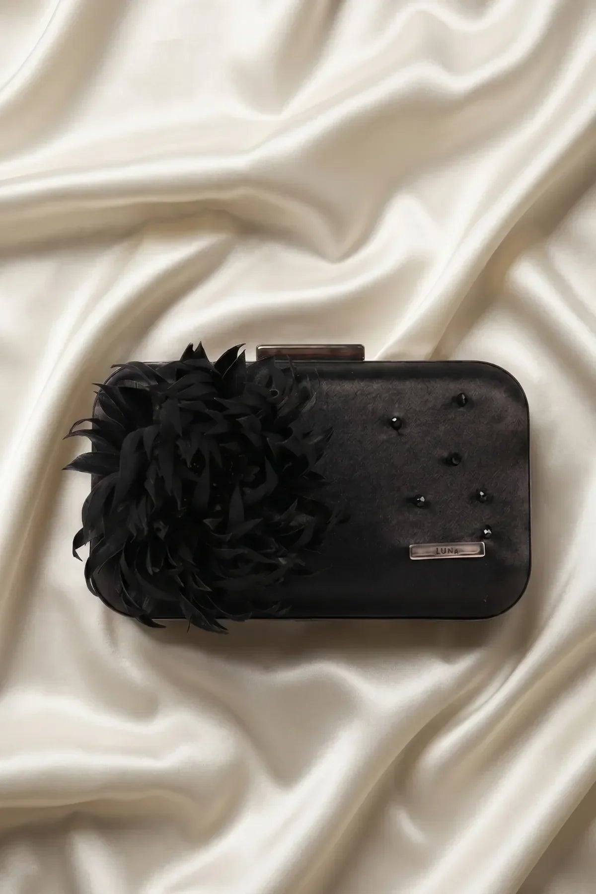 Black Evening Clutch, Leni