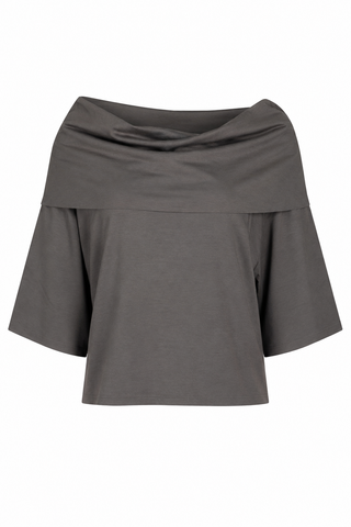 Pima Cotton Jackie O Top - Lava