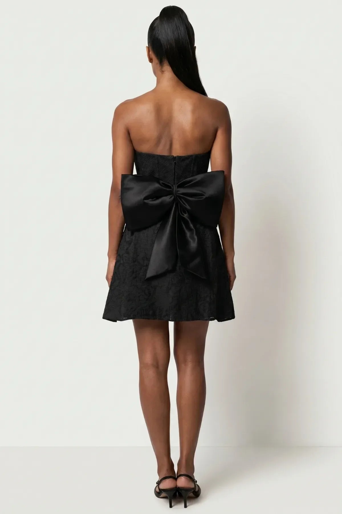 Black Short Corset Dress, Melisa
