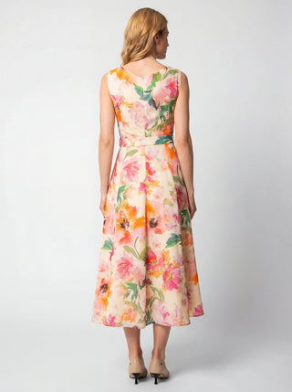 Floral Elegant Midi Dress, Amanda