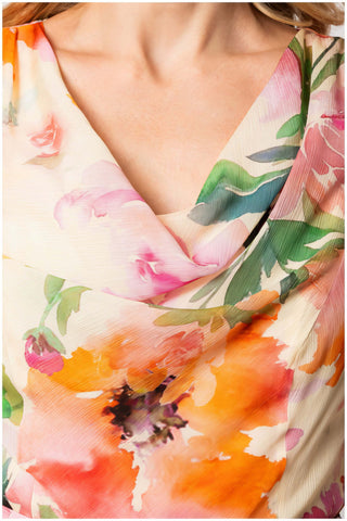 Floral Elegant Midi Dress, Amanda