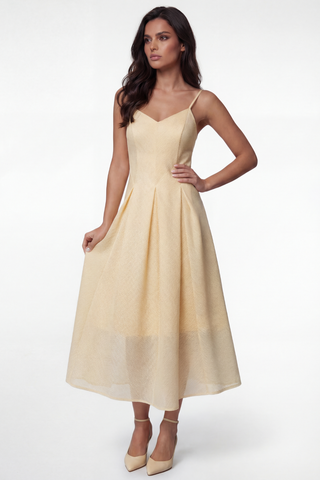 Ivory Midi Dress, Nela