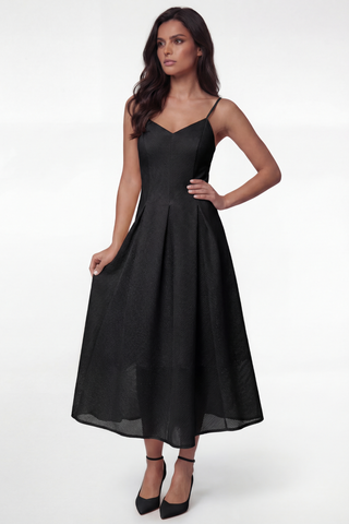 Black Midi Dress, Nela