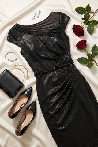 Black Short Dress, Morgan